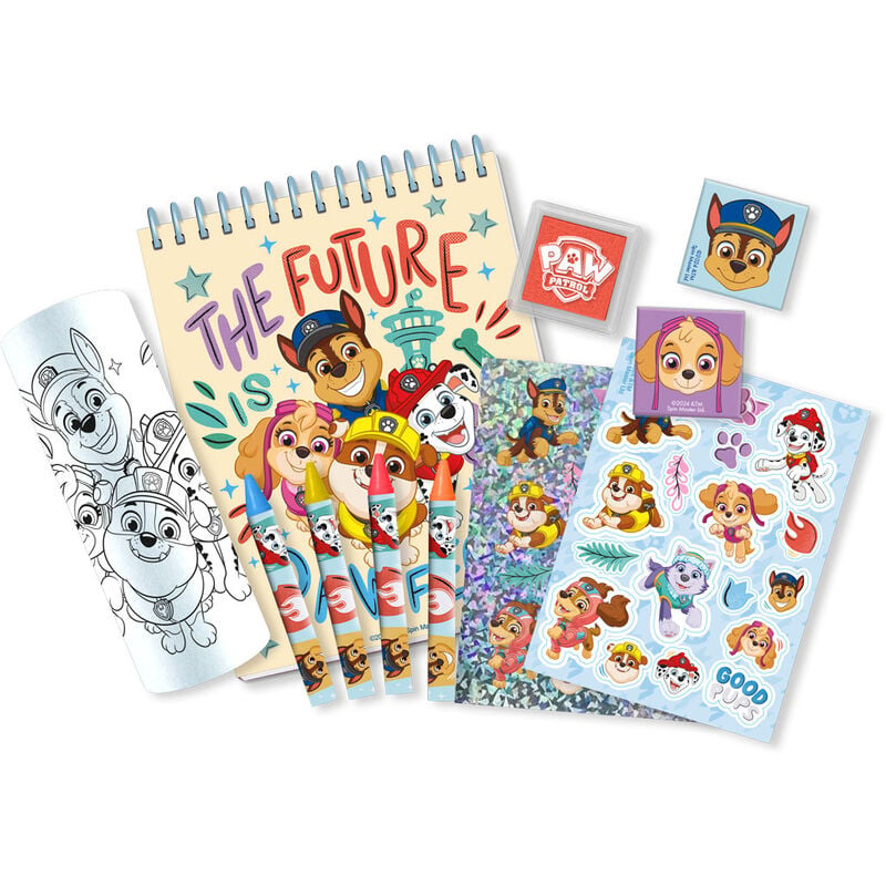 Set de papeterie Paw Patrol papeleria 3D, vue 2