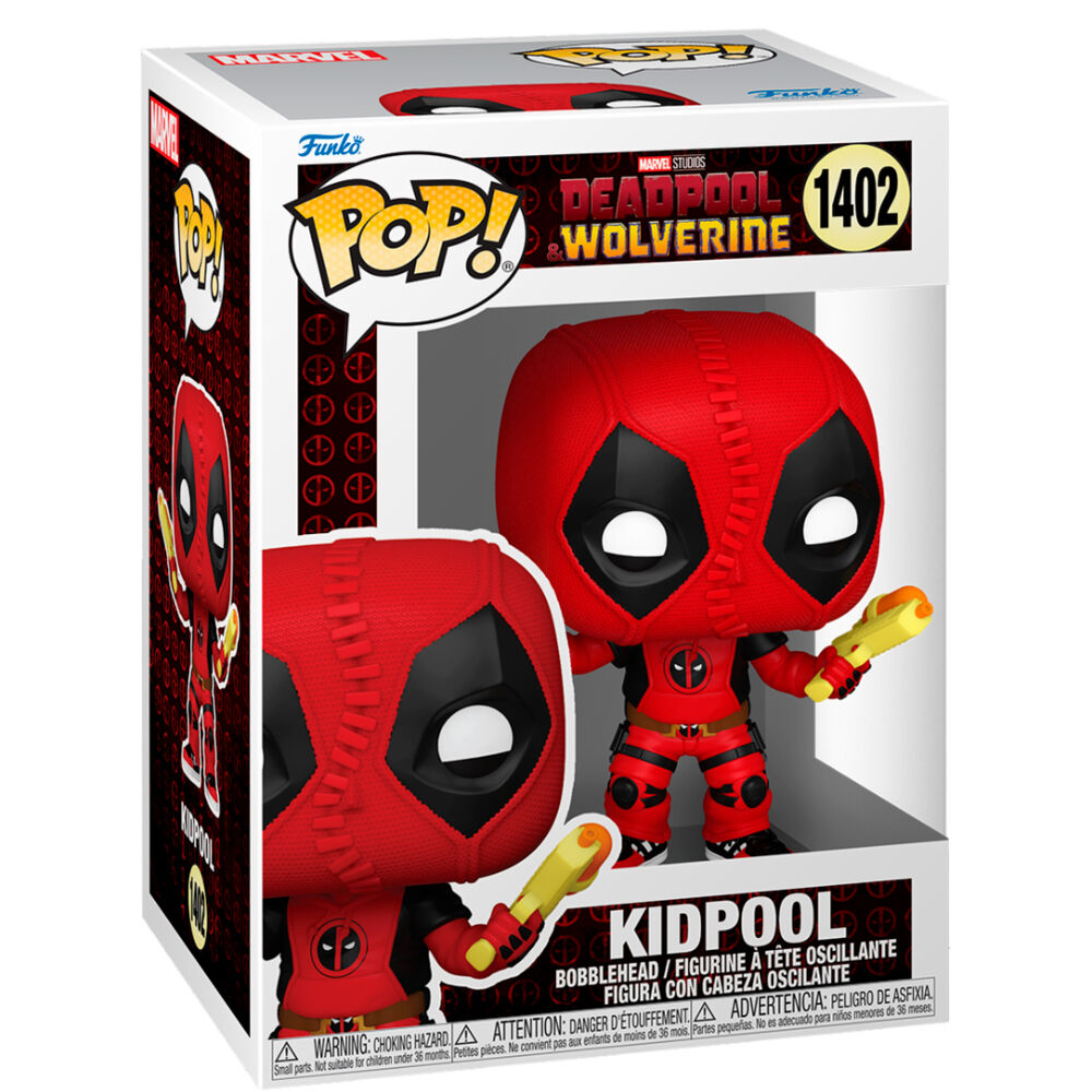 Figurine Funko POP! Marvel Deadpool & Wolverine Kidpool, vue 2