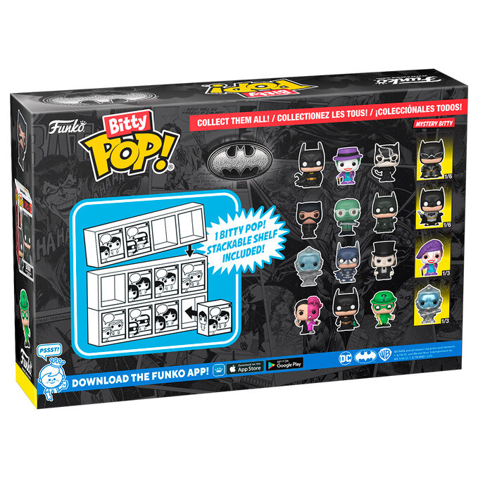 Figurine Funko POP! Blister 4 figuras Bitty POP DC Comics Batman 85th Anniversary Mr. Freeze, vue 2