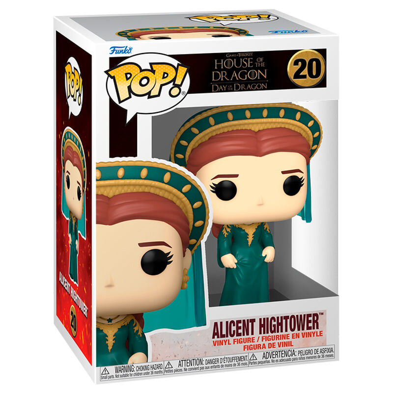 Figurine Funko POP! La Casa del Dragon Allicent Hightower, vue 2