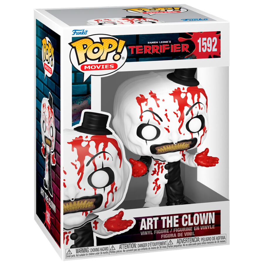 Figurine Funko POP! Terrifier 2 Art the Clown, vue 2