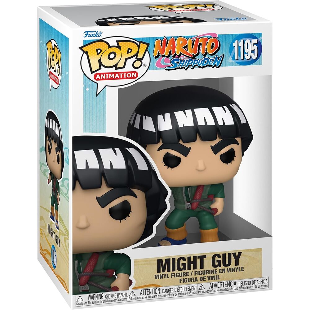 Figurine Funko POP! Naruto Shippuden Might Guy, vue 2