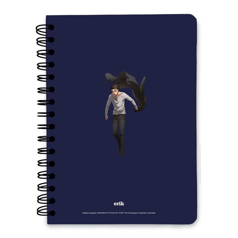 Cahier Attack on Titan, vue 2