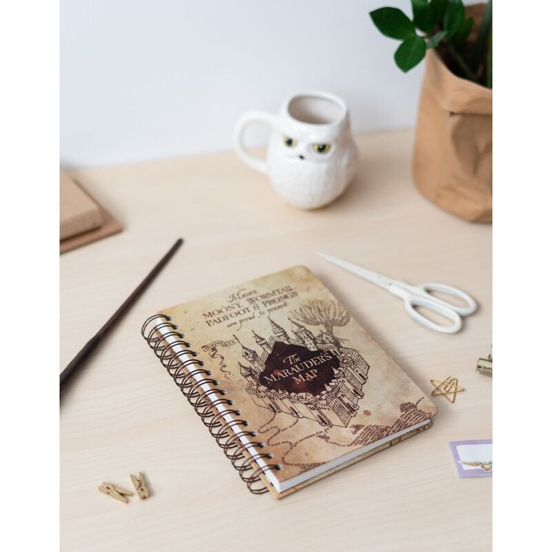 Cahier Harry Potter Marauders Map, vue 5