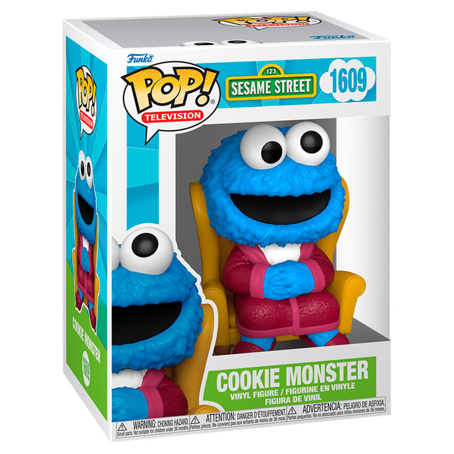 Figurine Funko POP! Sesame Street Cookie Monster, vue 2