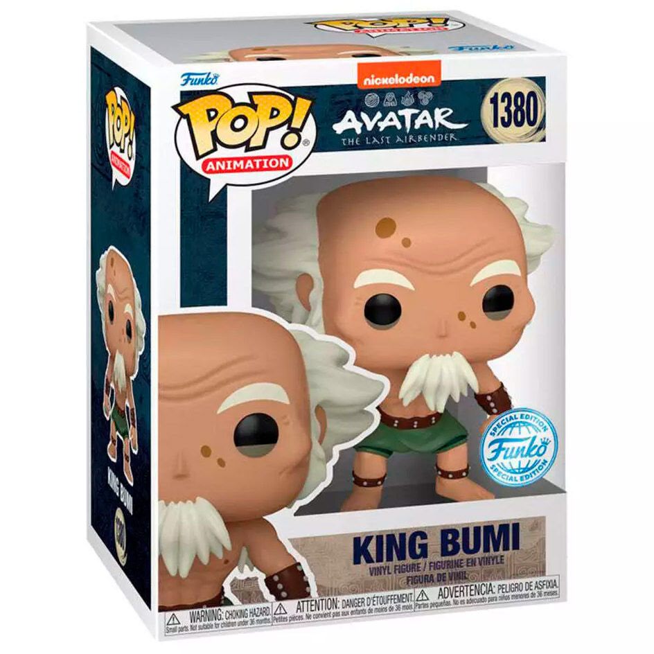 Figurine Funko POP! Avatar The Last Airbender King Bumi Exclusive, vue 2