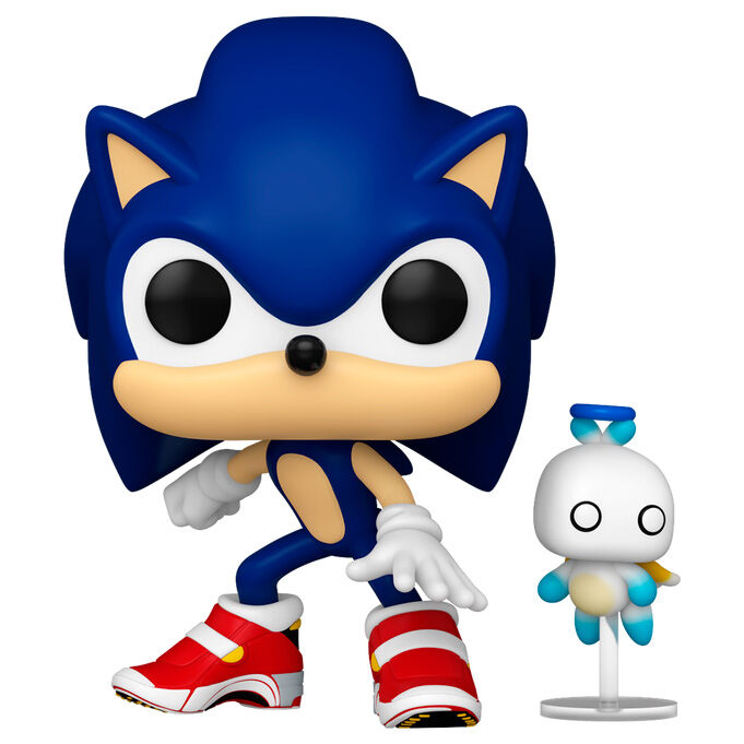 Figurine Funko POP! Sonic The Hedgehog Sonic with Chao, vue 2