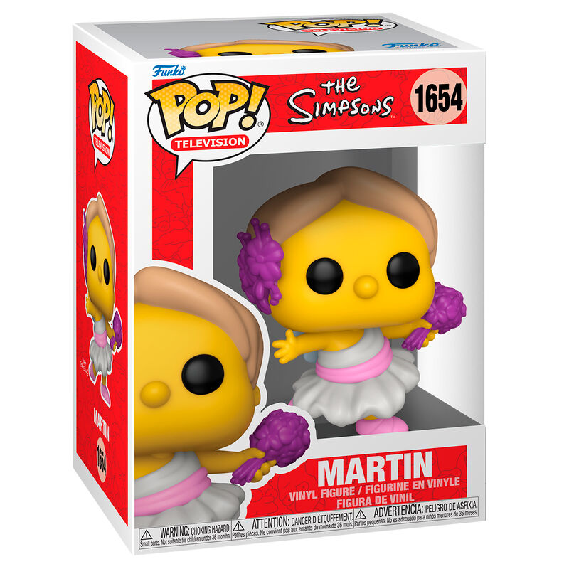 Figurine Funko POP! The Simpsons Martin, vue 2