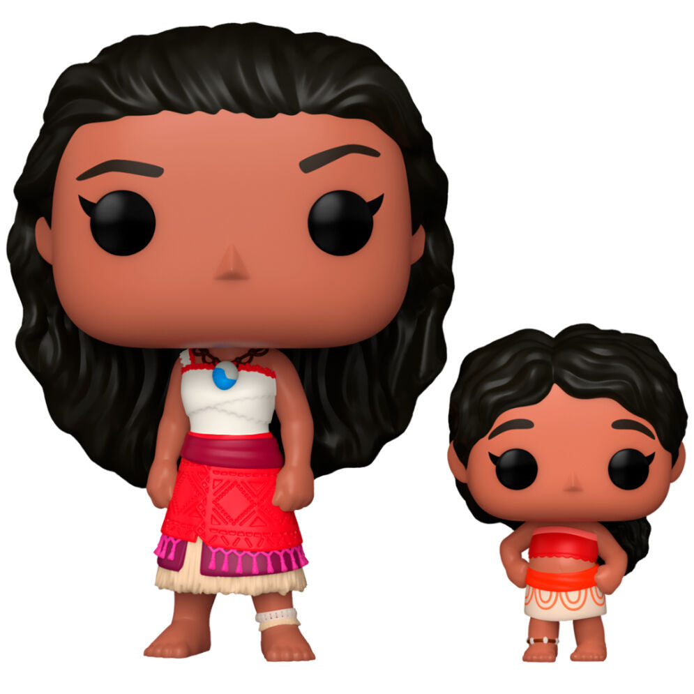 Figurine Funko POP! Disney Vaiana Moana 2 Moana & Simea, vue 2
