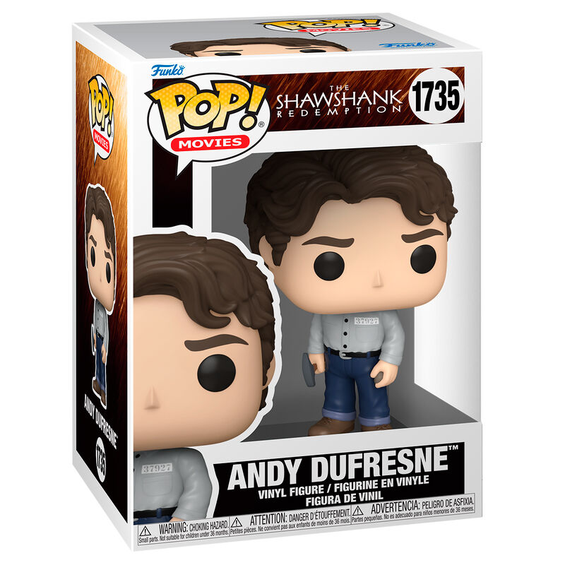 Figurine Funko POP! Cadena Perpetua Andy Dufresne, vue 2