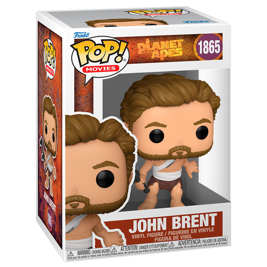 Figurine Funko POP! El Planeta de los Simios John Brent, vue 2