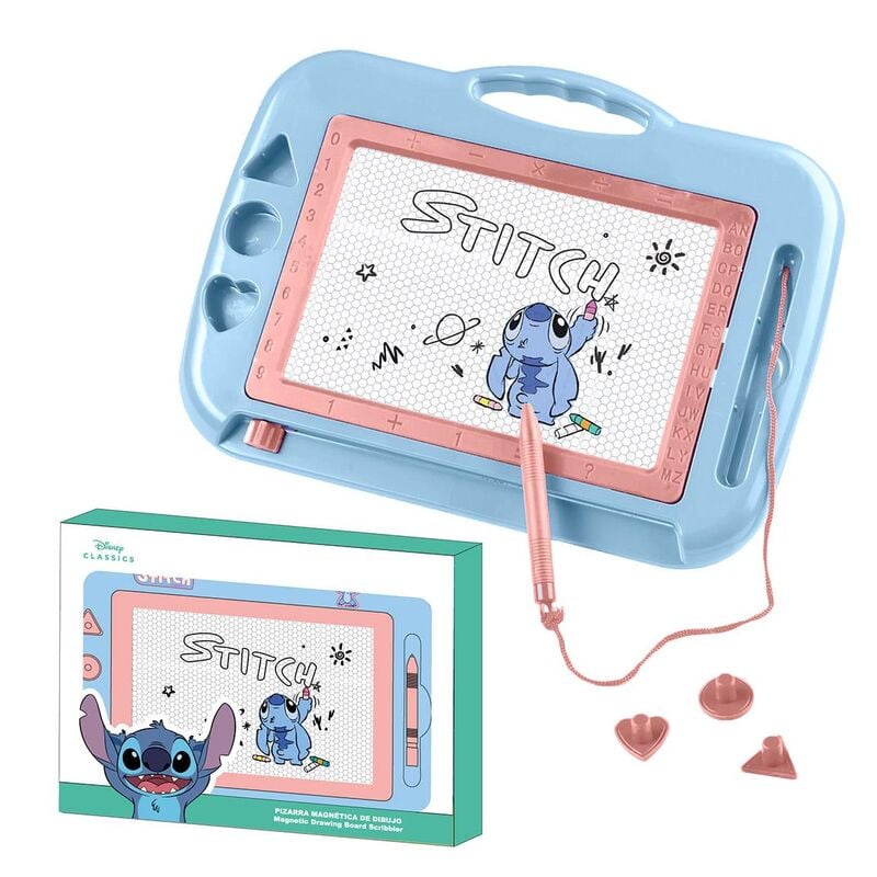 Set de papeterie Disney Stitch magntetic scribber