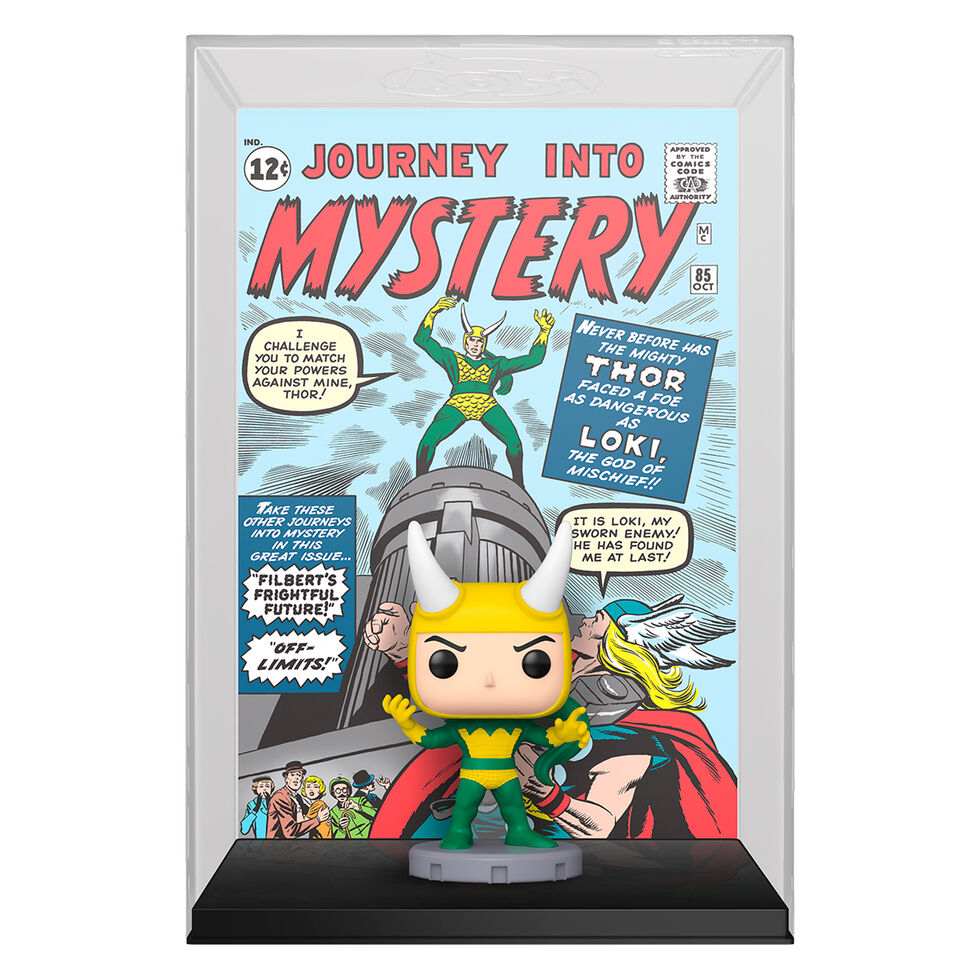 Figurine Funko POP! Comic Cover Marvel Loki Exclusive, vue 2