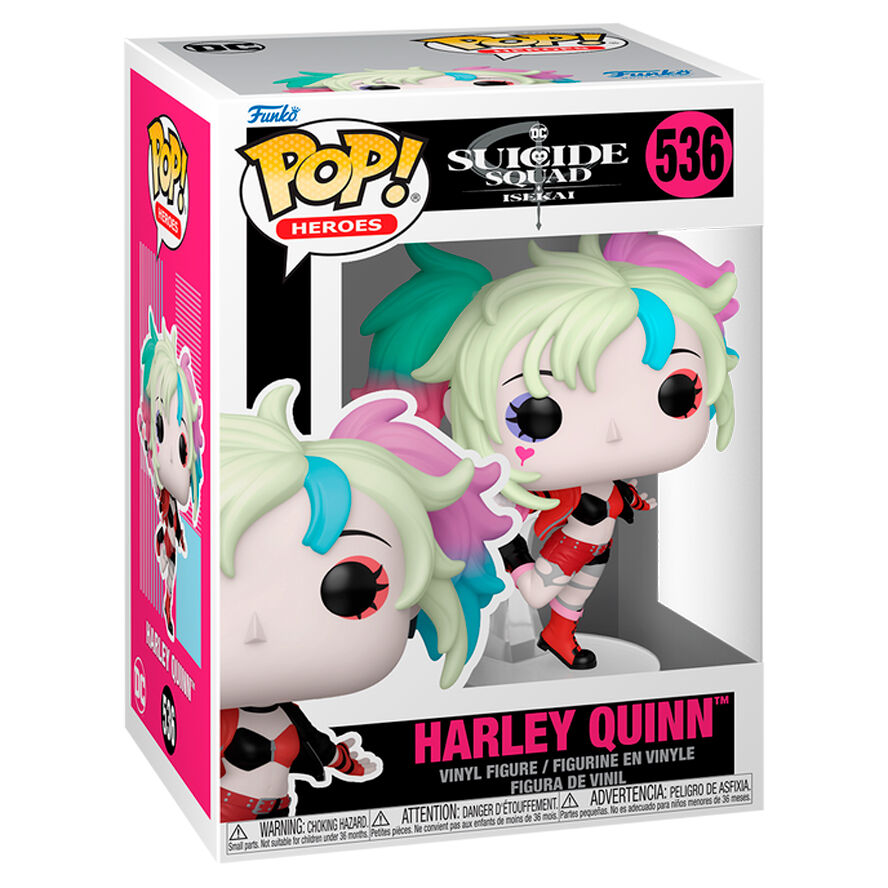 Figurine Funko POP! DC Comics Escuadron Suicida Isekai Harley Quinn, vue 2