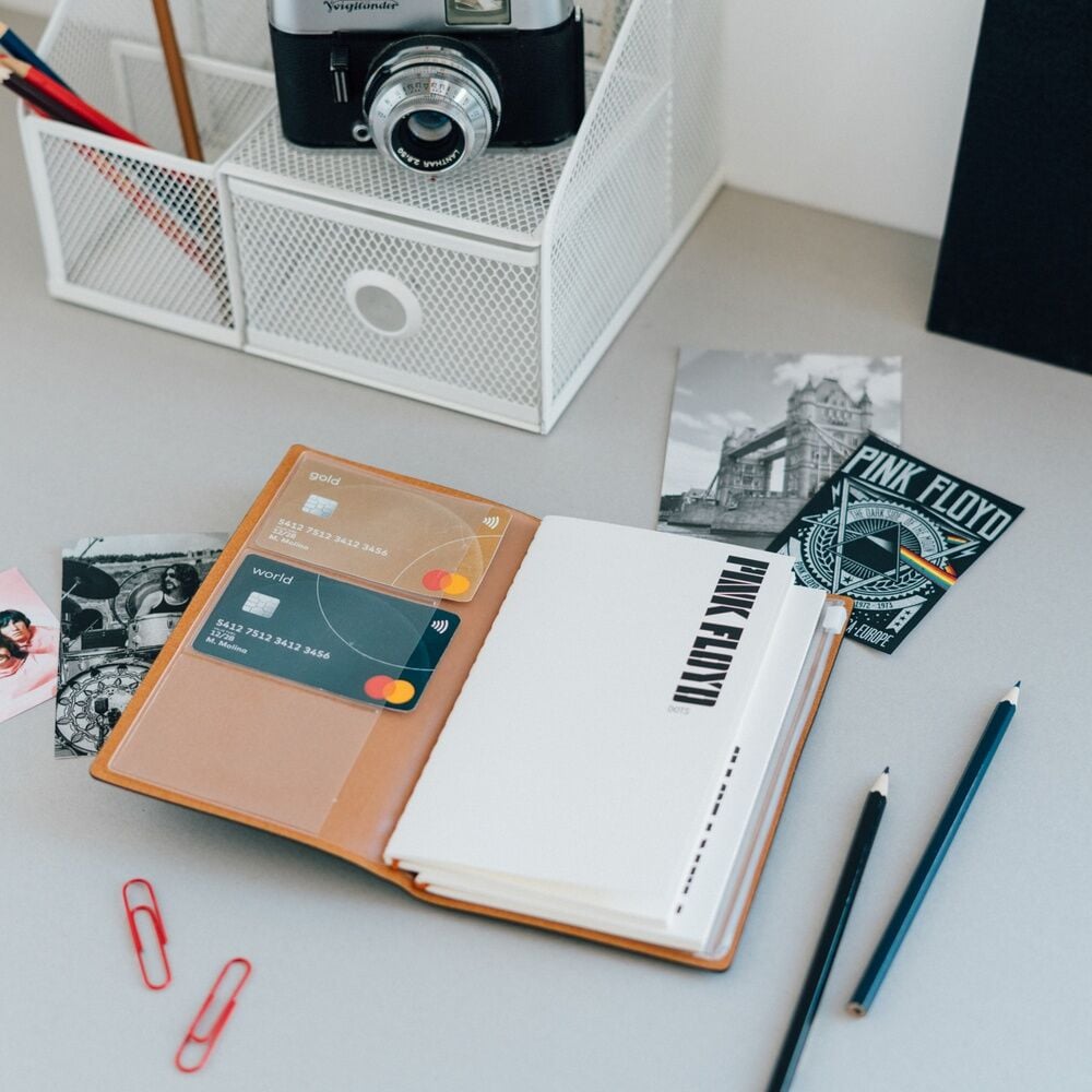 Cahier Pink Floyd travel, vue 6