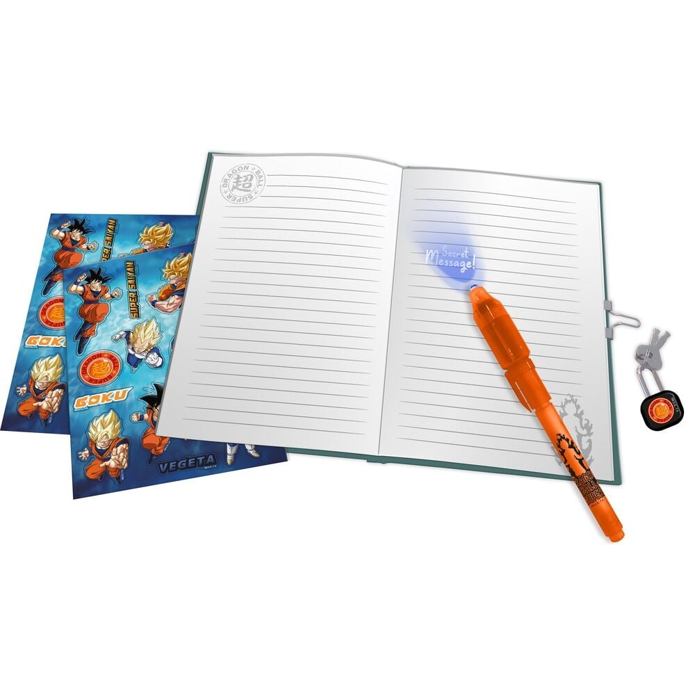 Agenda Dragon Ball Super + magic pen, vue 2