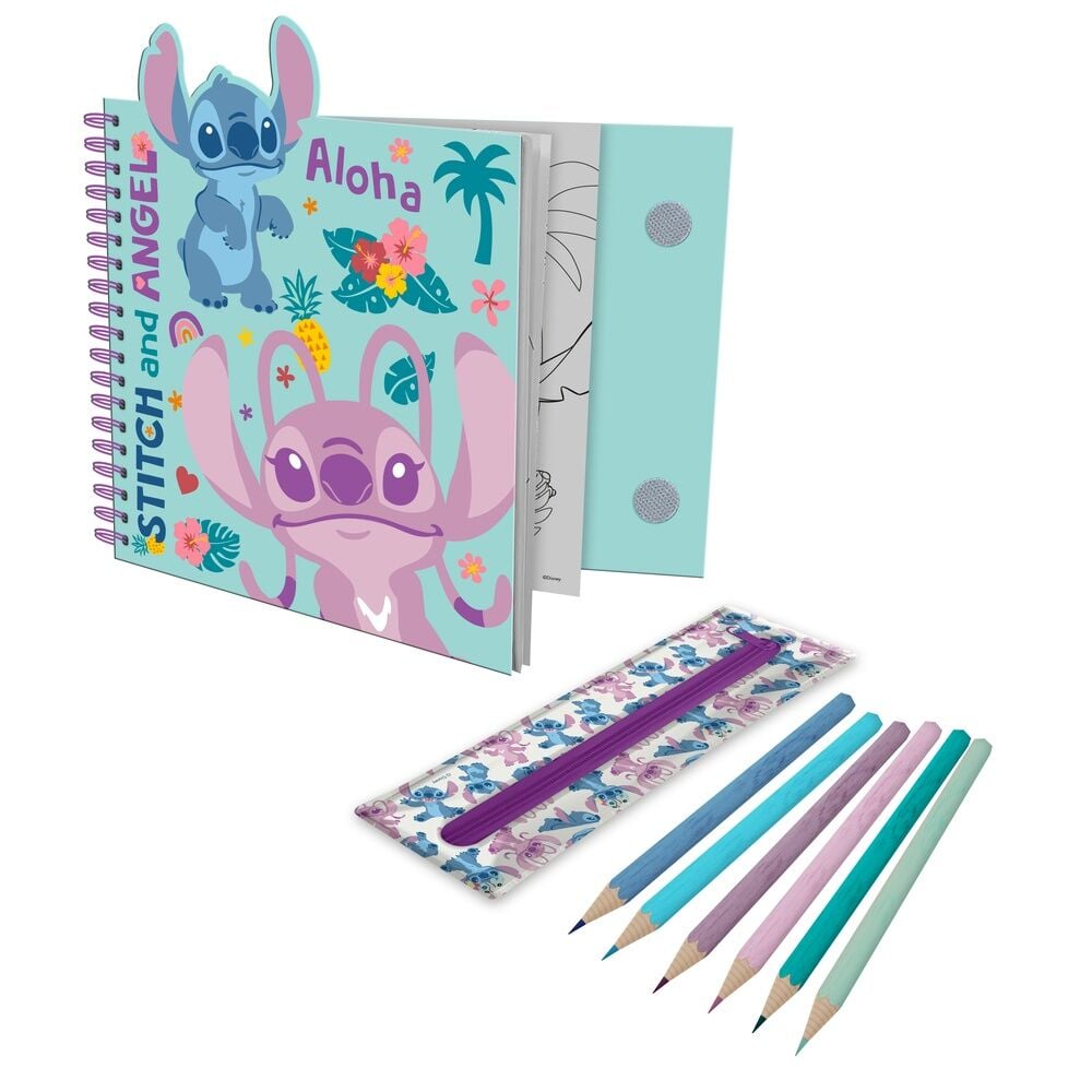 Cahier Disney Stitch Activity avec removable case, vue 2