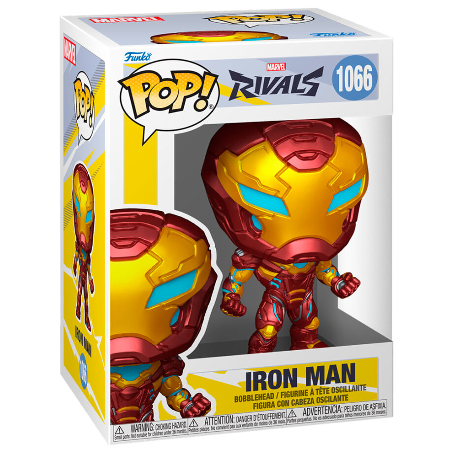 Figurine Funko POP! Marvel Rivals Iron Man, vue 2