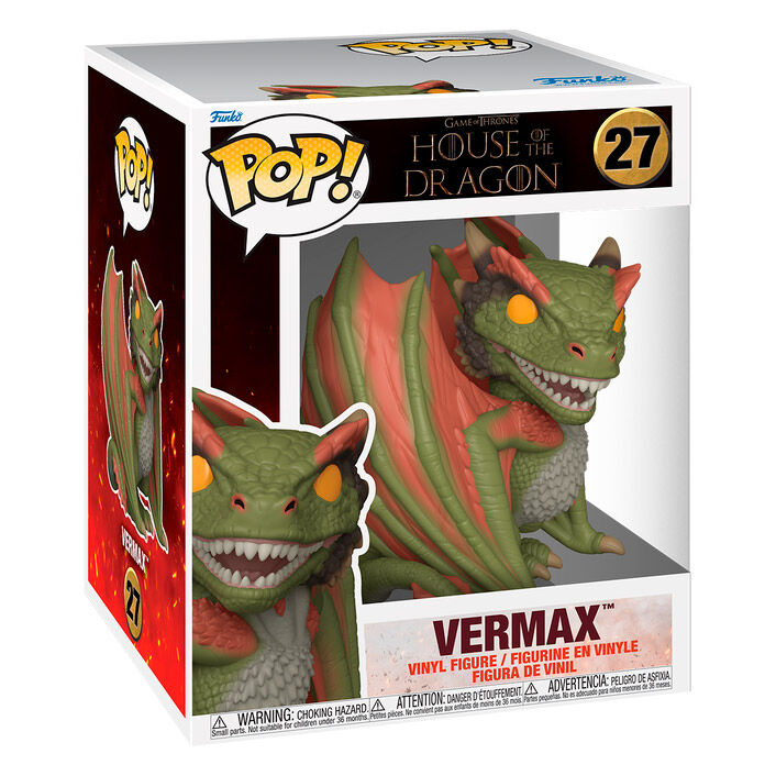 Figurine Funko POP! La Casa del Dragon Vermax 13cm, vue 2