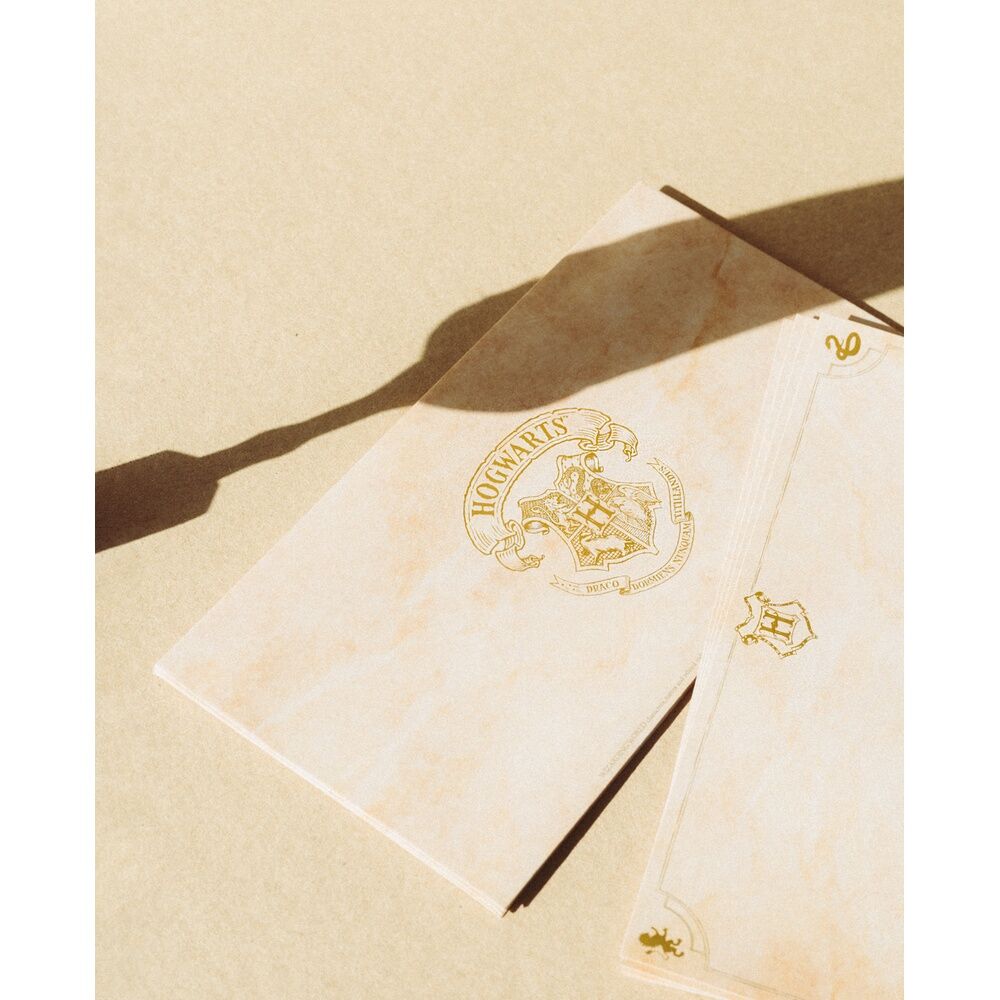 Set de papeterie Harry Potter pen feather + cards, vue 6