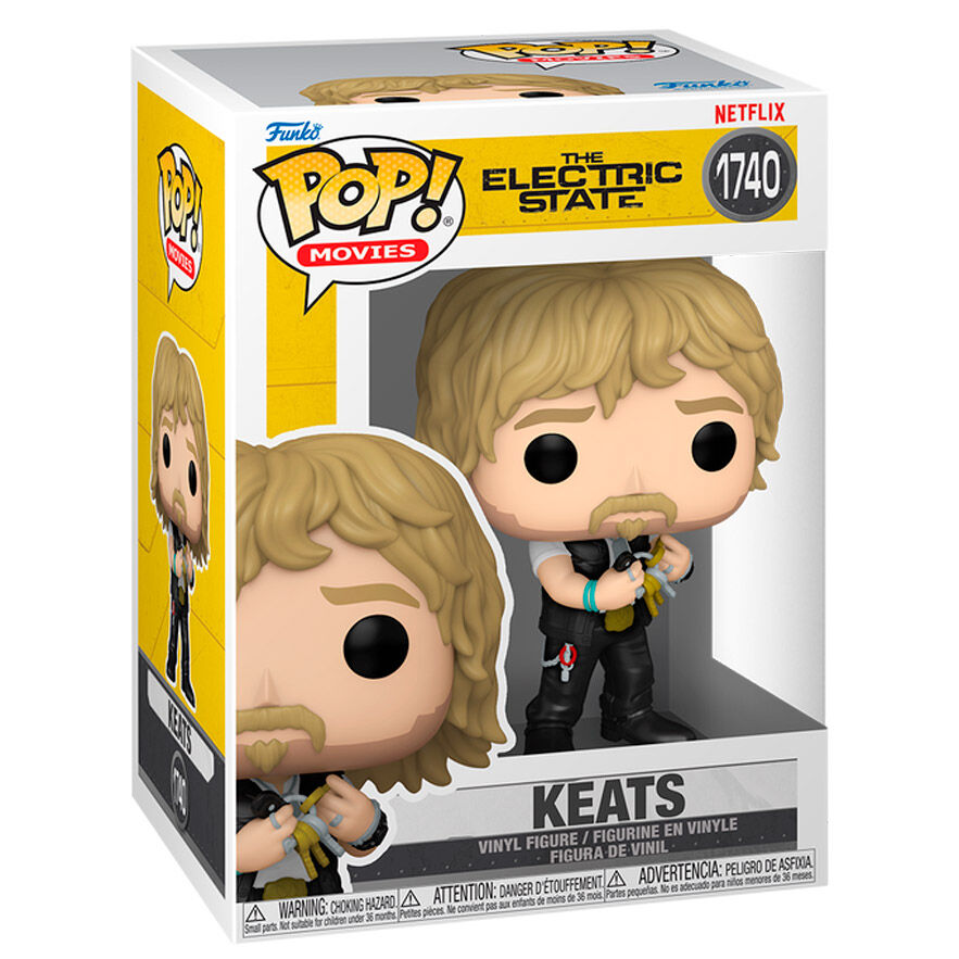 Figurine Funko POP! Estado Electrico Keats, vue 2