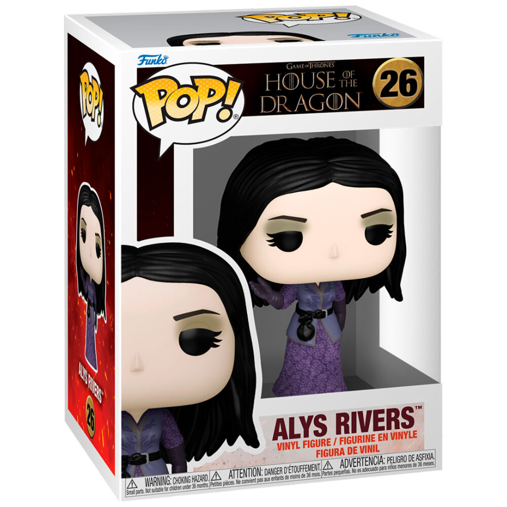 Figurine Funko POP! La Casa del Dragon Alys Rivers, vue 2