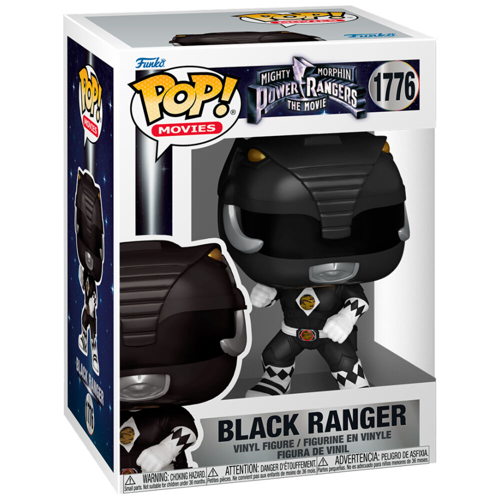 Figurine Funko POP! Mighty Morphin Power Rangers Black Ranger, vue 2