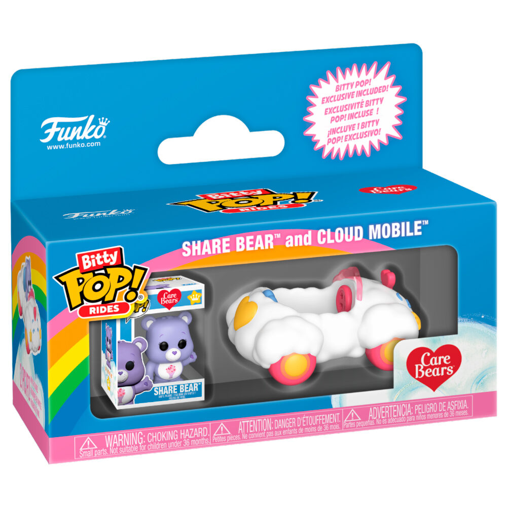 Figurine Funko POP! Bitty POP Ride Osos Amorosos Nube Movil, vue 2