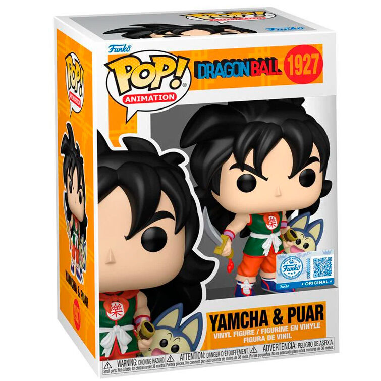 Figurine Funko POP! Dragon Ball Yamcha & Puar Exclusive, vue 2
