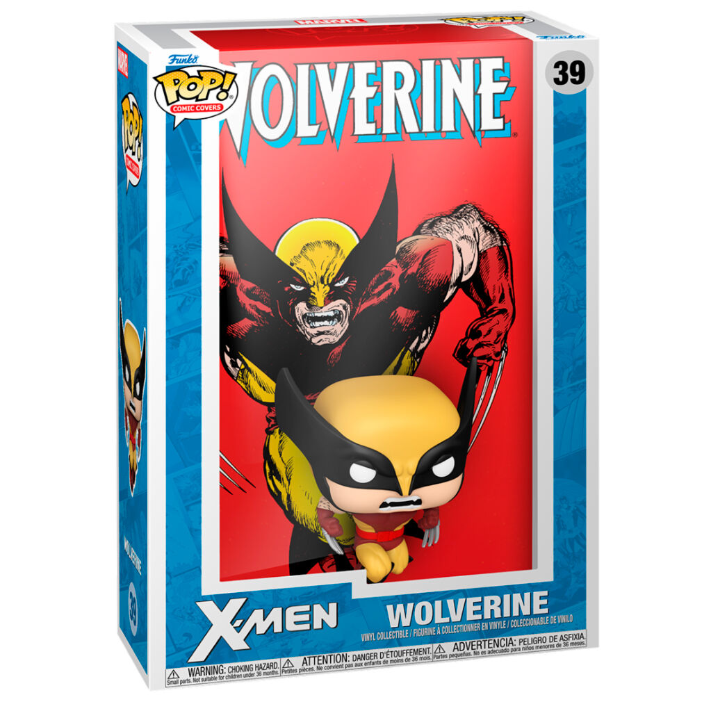 Figurine Funko POP! Comic Cover Marvel X Men Wolverine, vue 2