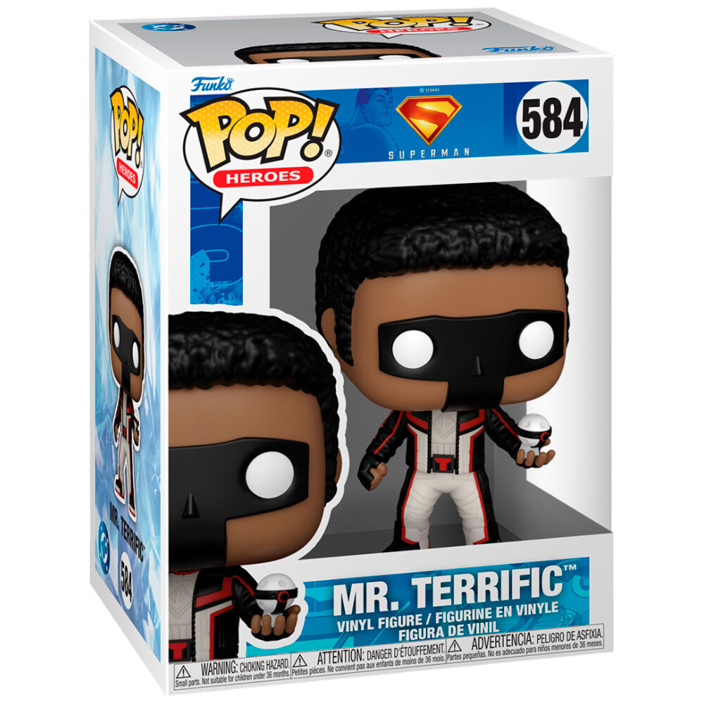 Figurine Funko POP! DC Comics Superman Mr. Terrific, vue 2