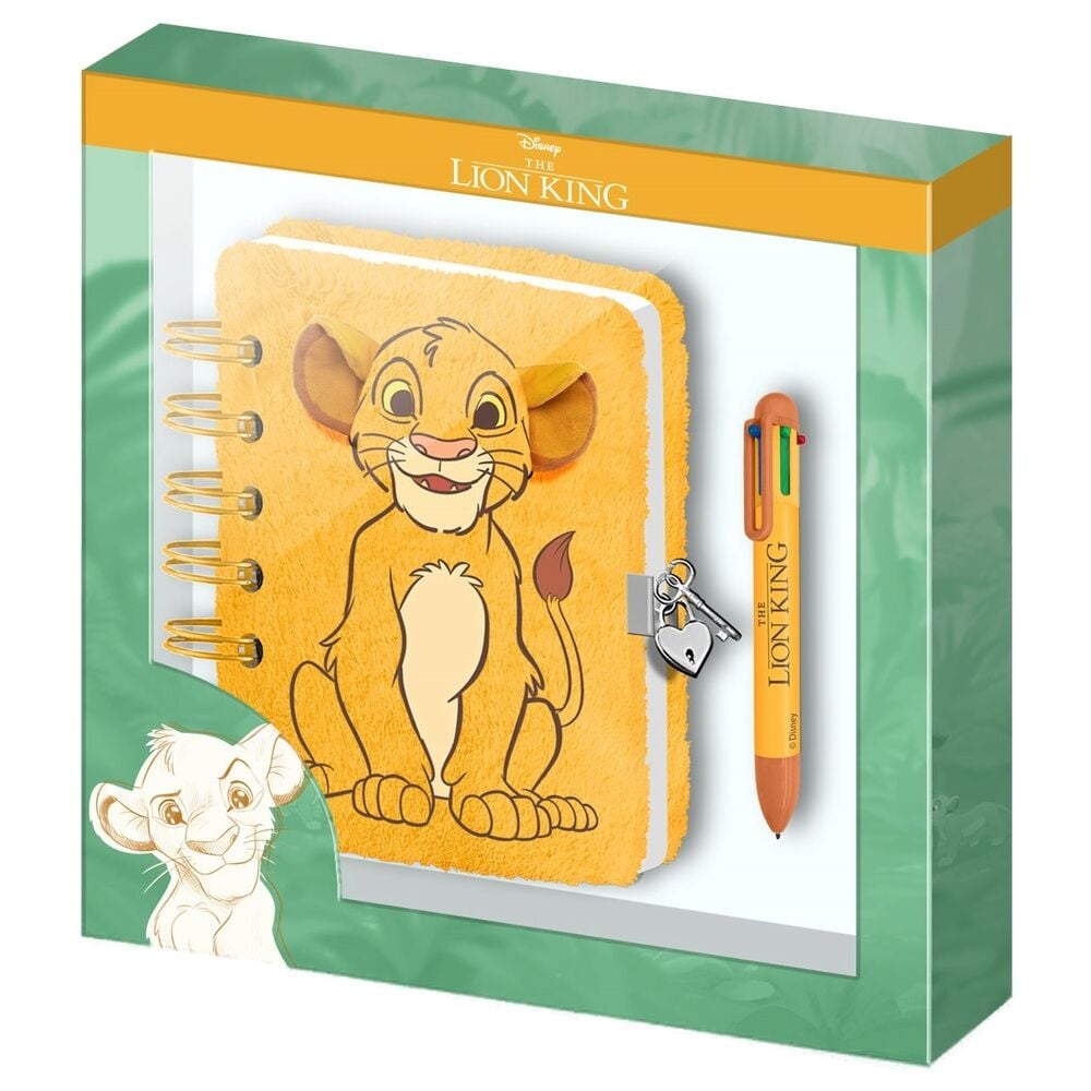 Agenda Disney The Lion King peluche + pen