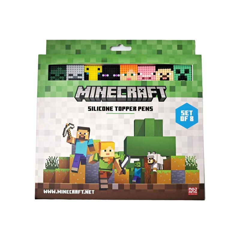 Stylo Minecraft Set 8 Topper Fine Point