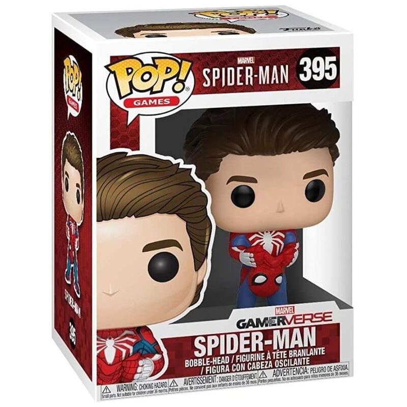 Figurine Funko POP! Marvel Spiderman unmasked Spider Man, vue 3