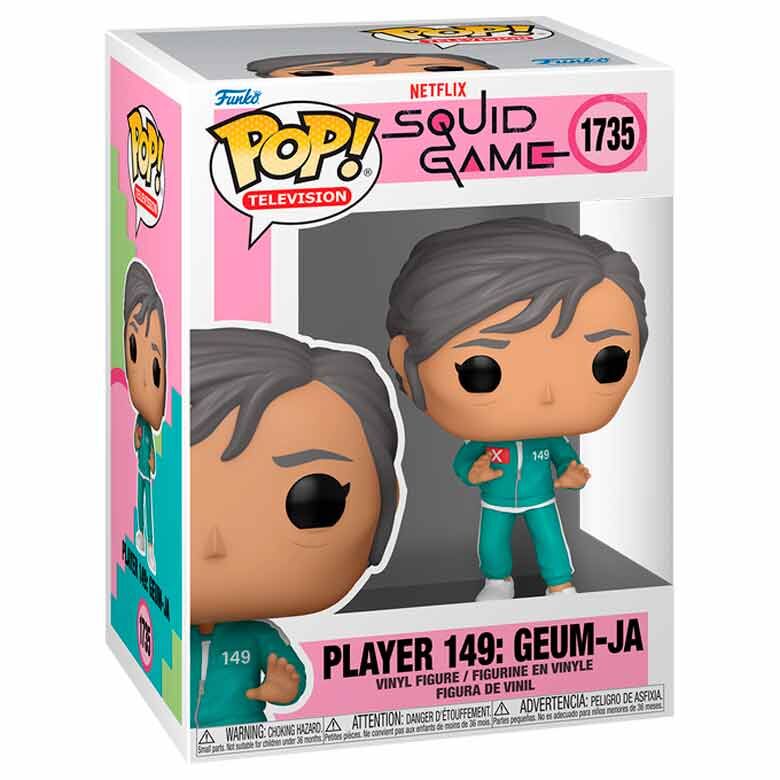Figurine Funko POP! El Juego del Calamar Player 149: Geum Ja, vue 2