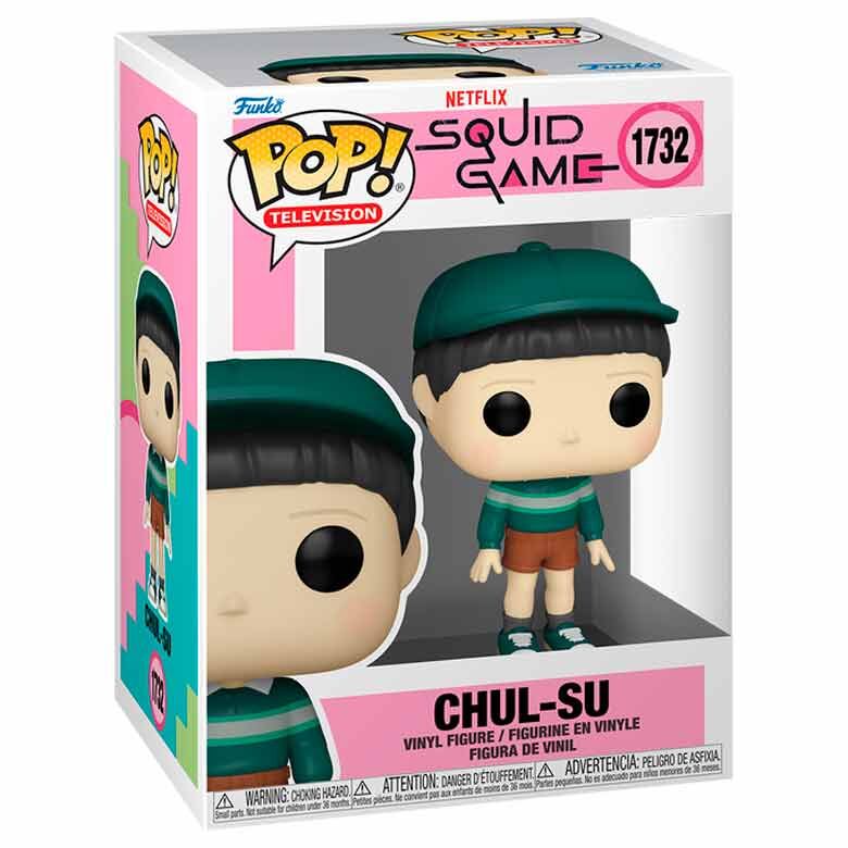 Figurine Funko POP! El Juego del Calamar Chul Su, vue 2