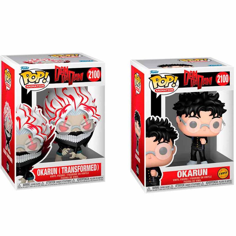 Figurine Funko POP! Dandadan Okarun 5 + 1 Chase, vue 5