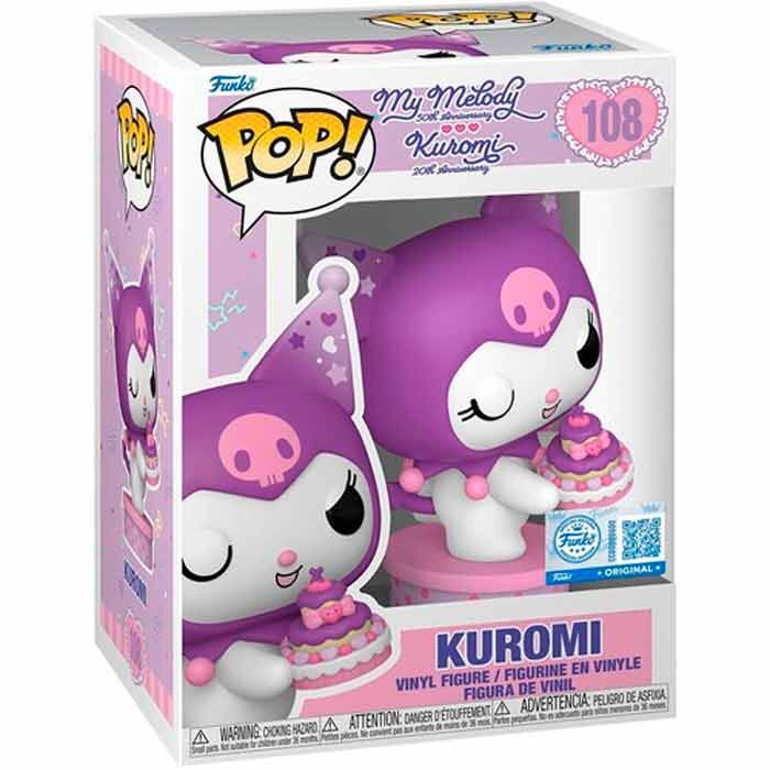 Figurine Funko POP! Kuromi with Cake Exclusive, vue 2