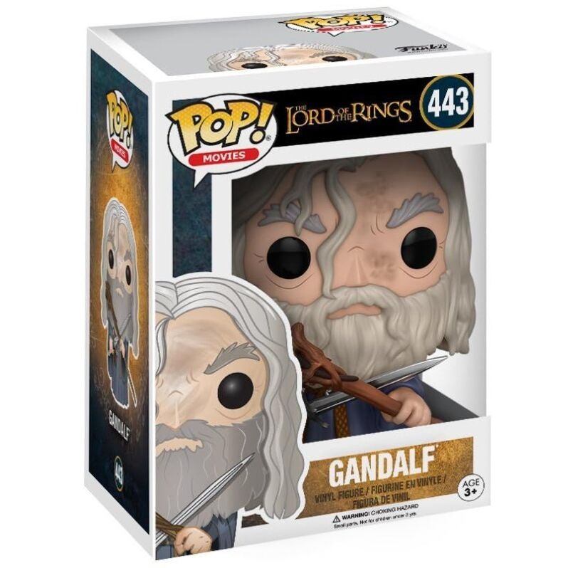 Figurine Funko POP! El Señor de los Anillos Gandalf, vue 3