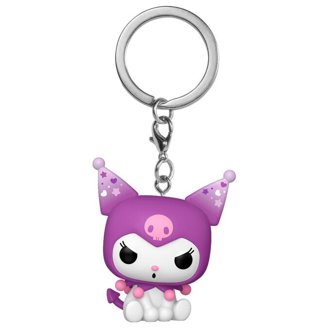 Porte-clés Funko Pocket POP! Hello Kitty 20th Anniversary Kuromi Grumpy, vue 2