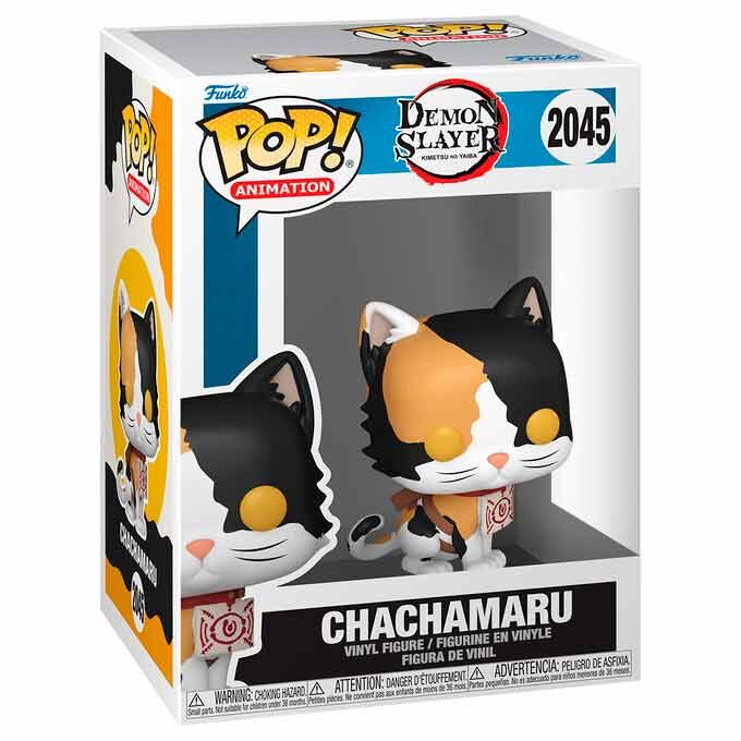 Figurine Funko POP! Demon Slayer Kimetsu no Yaiba Chachamaru, vue 2
