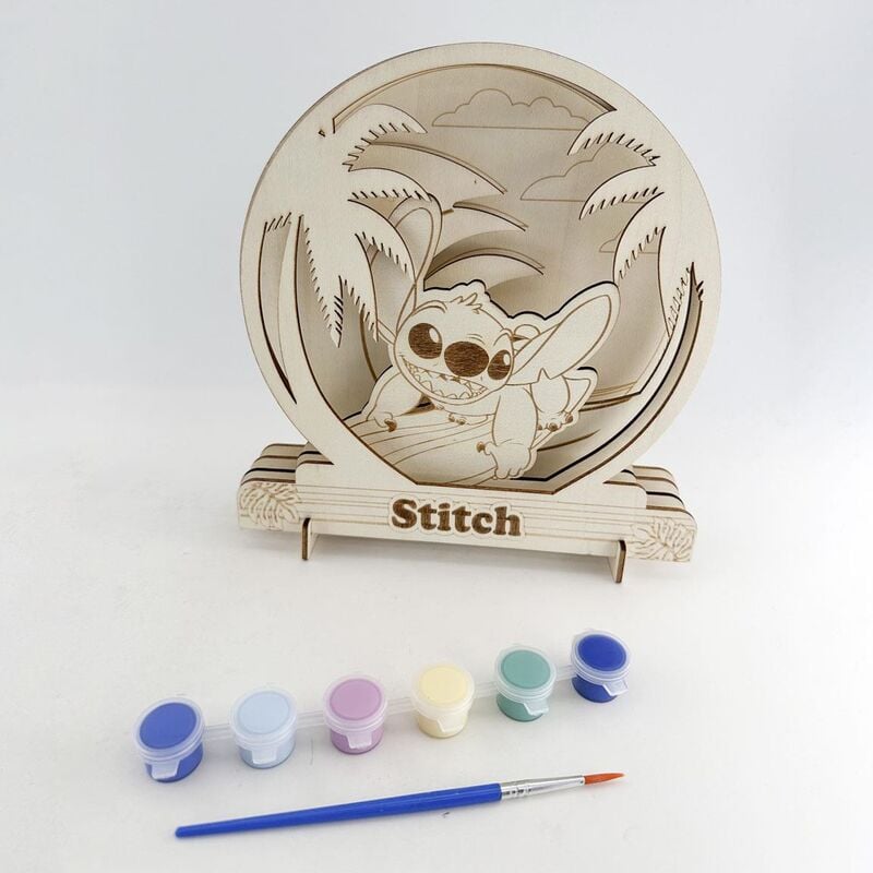 Set de papeterie Disney Stitch colouring figure, vue 6