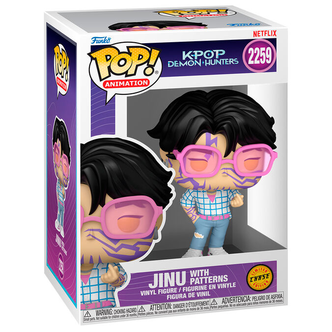 Figurine Funko POP! Kpop Demon Hunters Jinu Chase, vue 2