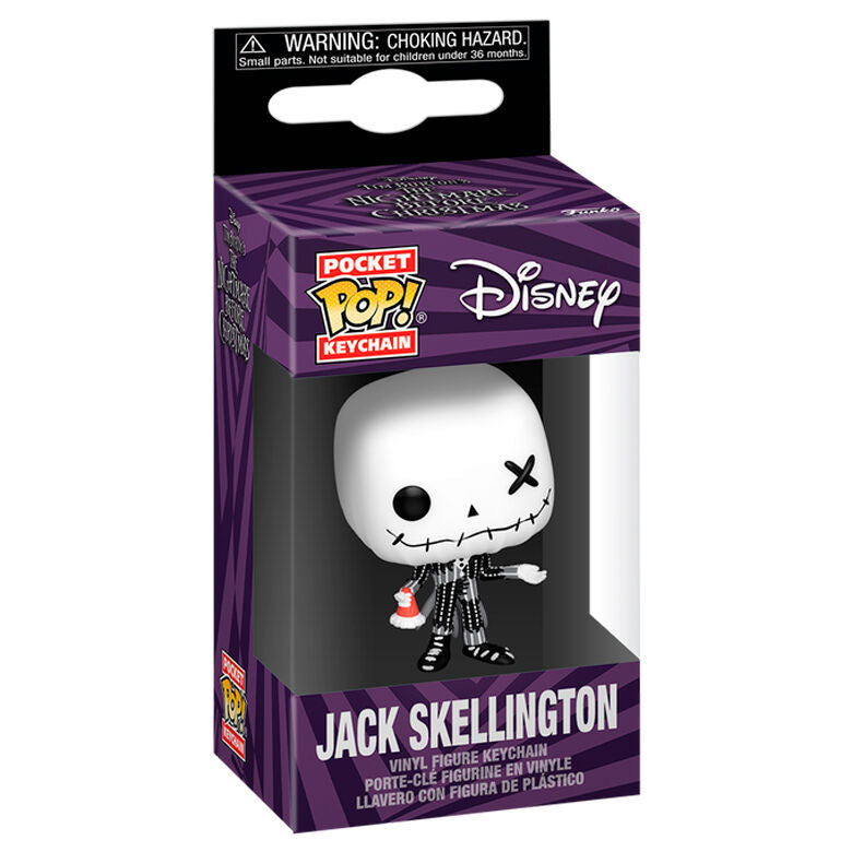 Porte-clés Funko Pocket POP! Disney Pesadilla Antes de Navidad Jack Skellington, vue 2