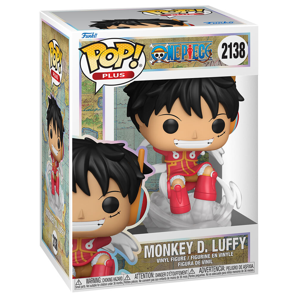 Figurine Funko POP! Plus One Piece Monkey D. Luffy, vue 2