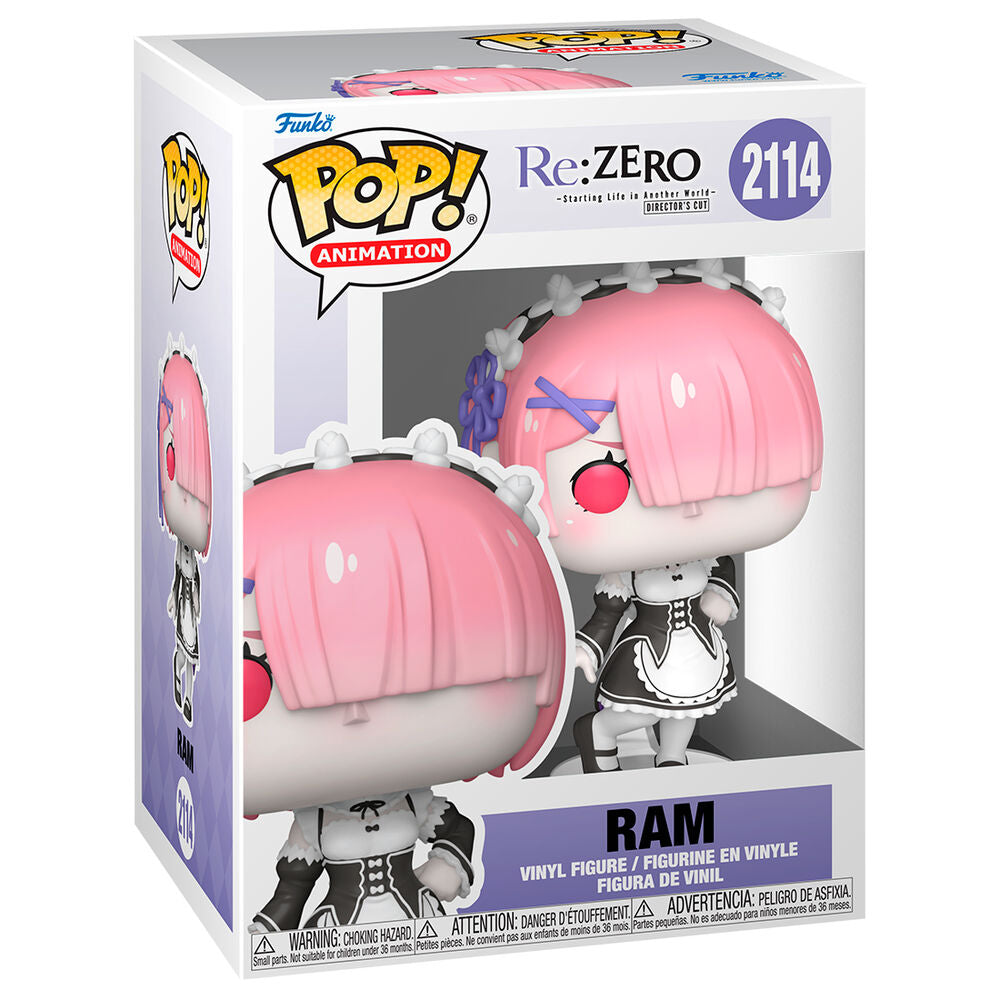 Figurine Funko POP! Re:Zero Starting Life in Another World Ram, vue 2