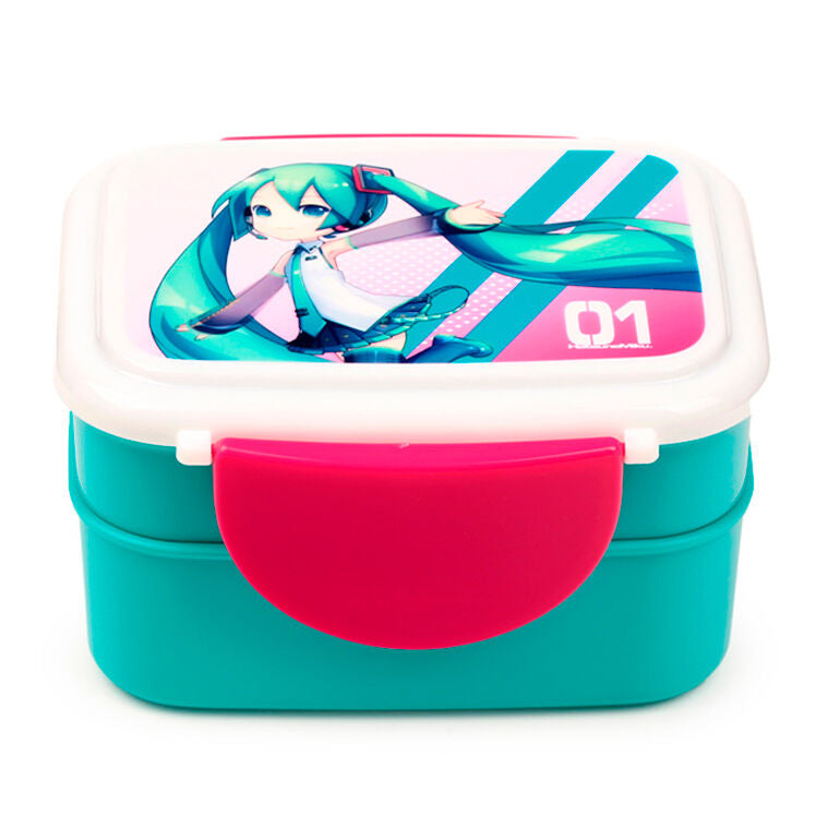 Sac à goûter Hatsune Miku + cutlery, vue 4