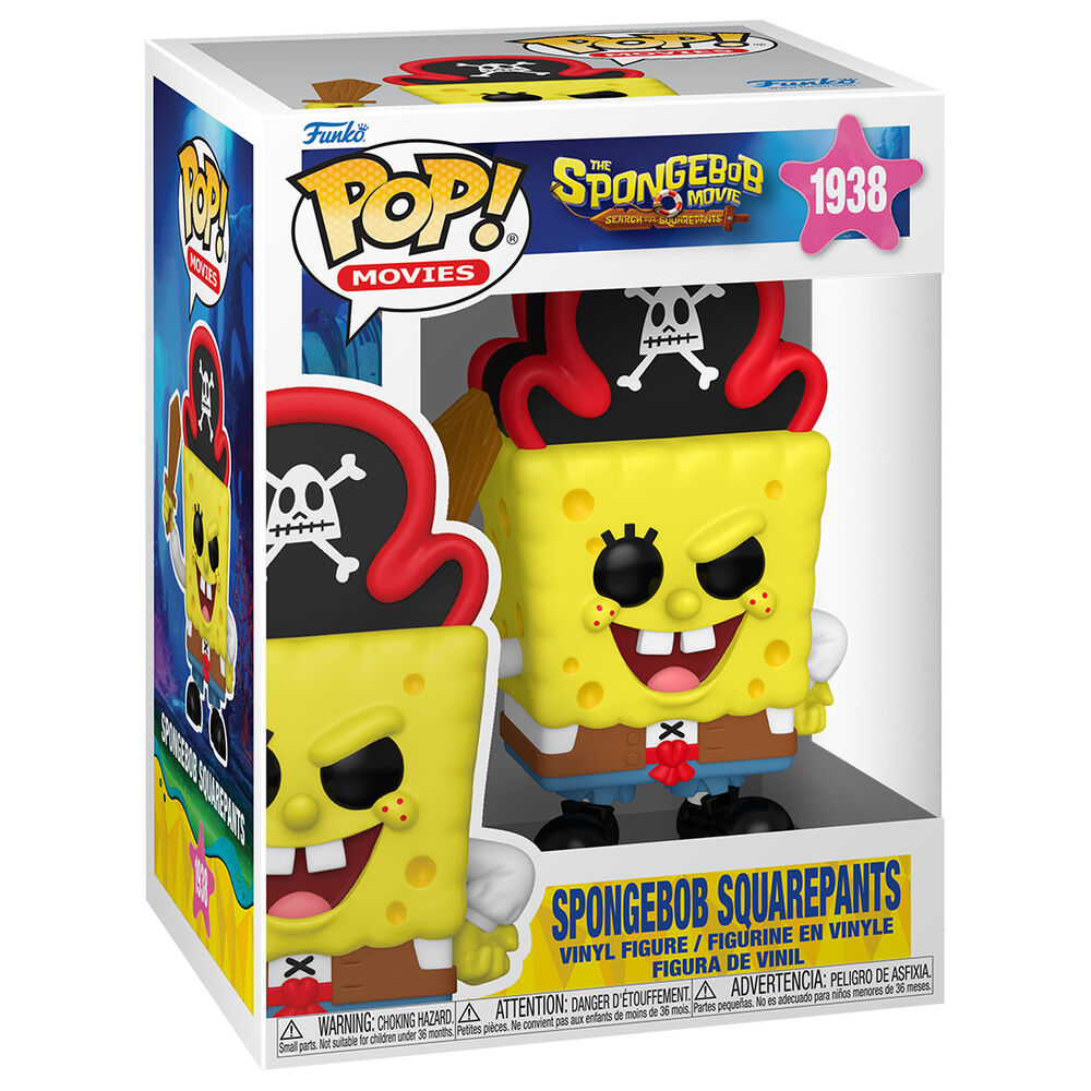 Figurine Funko POP! Bob Esponja Una Nueva Aventura Pirata SpongeBob Squarepants, vue 2