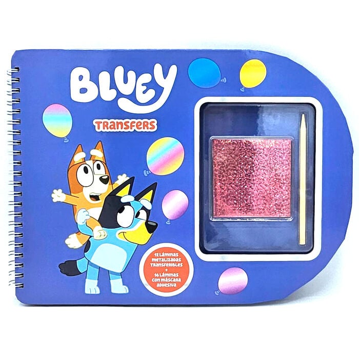 Set de papeterie Bluey transfers notebook