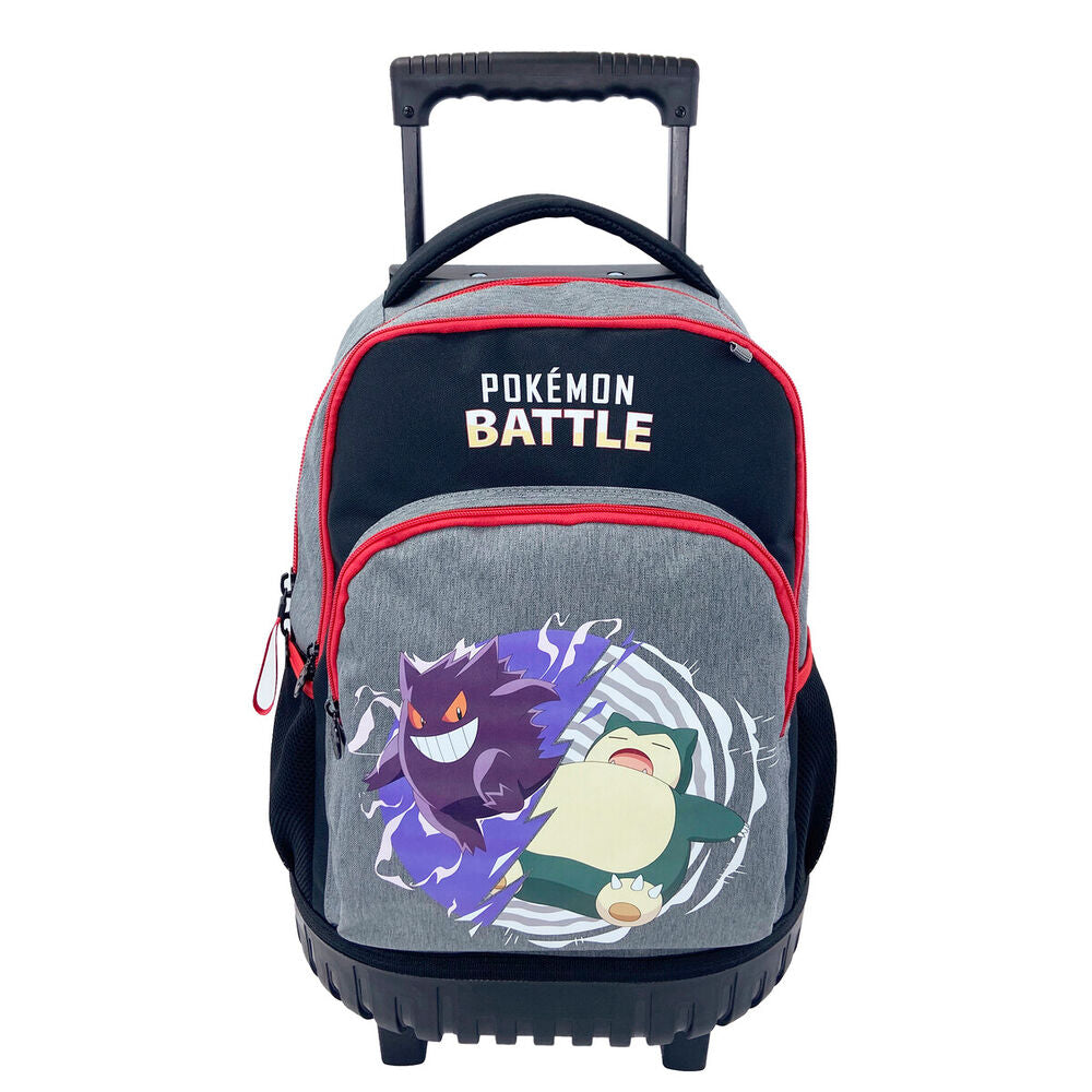 Cartable à roulettes Pokemon Battle